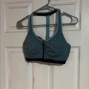 Victoria's Secret Teal Racerback Sports Bra Moisture-Wicking